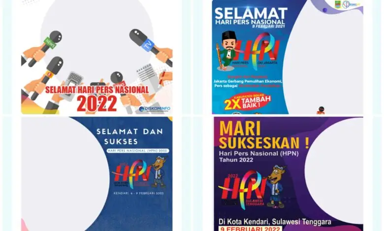 20 Link Desain Twibbon Keren Hari Pers Nasional 2022 "Peduli Lingkungan Hidup"