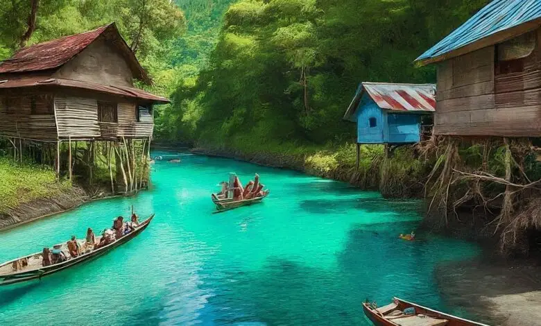20 Meter Puas! Menyelami Keajaiban Sungai Terpendek di Indonesia