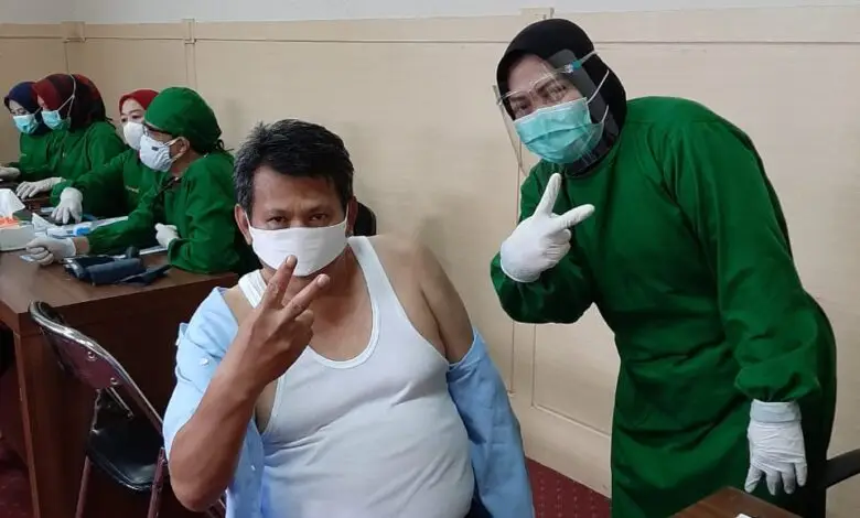402 Karyawan Perumdam Tirtamukti Cianjur Jalani Vaksinasi Covid-19, Budi Karyawan: Tidak Terasa Apa-apa