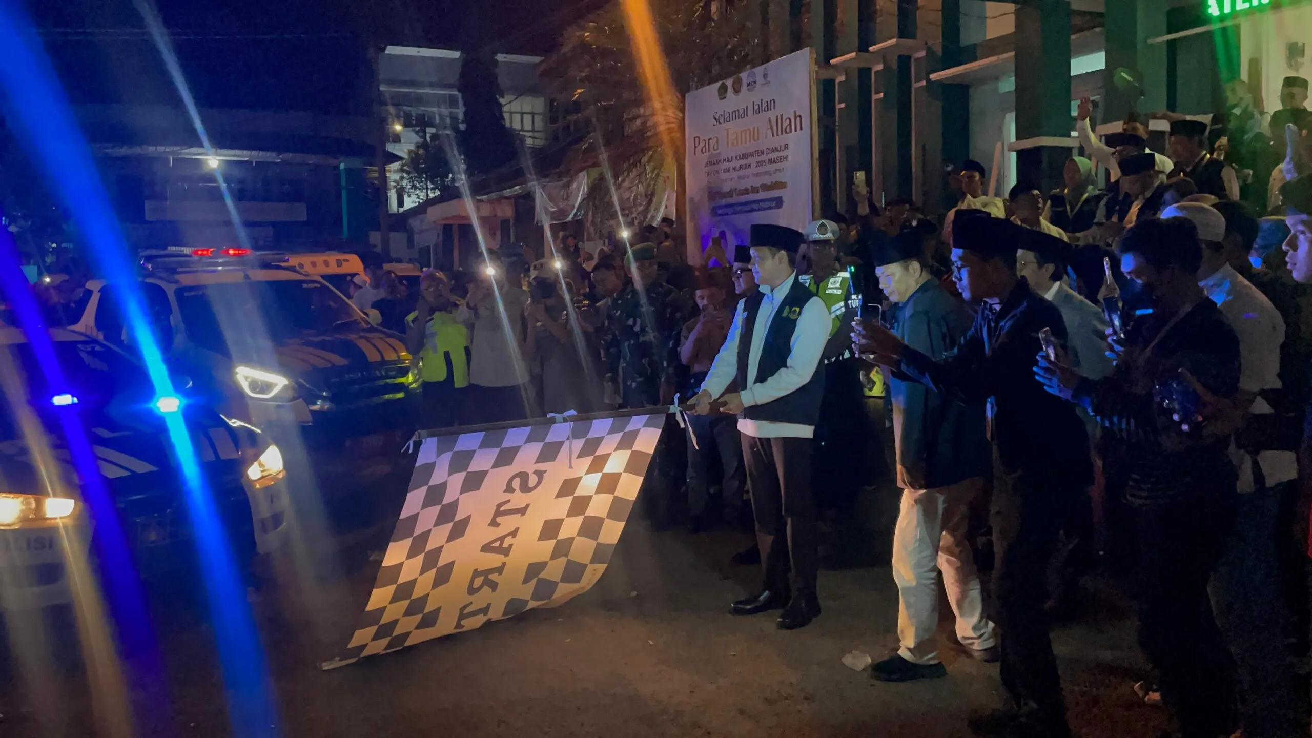 442 Calon Jemaah Haji Cianjur Berangkat pada Kloter Pertama