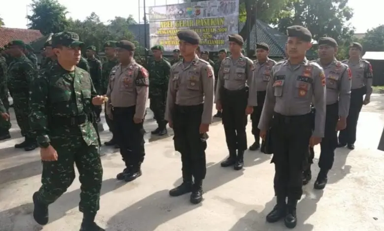 450 Personel TNI AD Siaga Pengaman Nataru di Cianjur