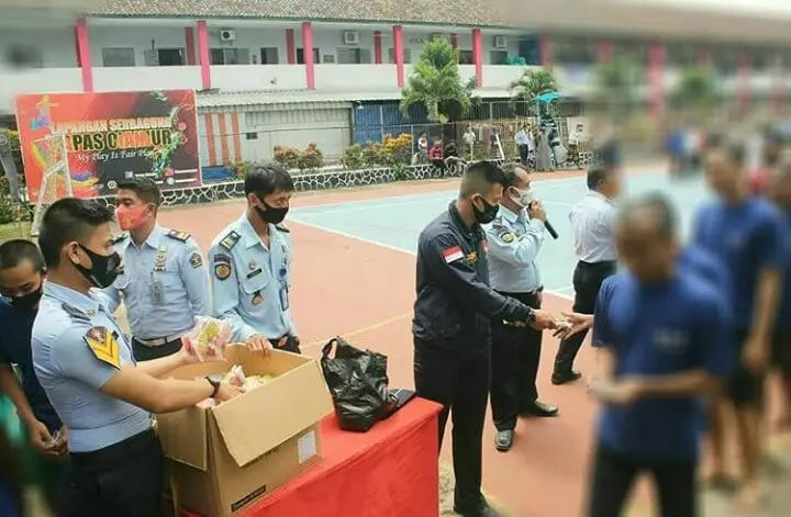 692 WBP Lapas Cianjur Diberi Asupan Vitamin C