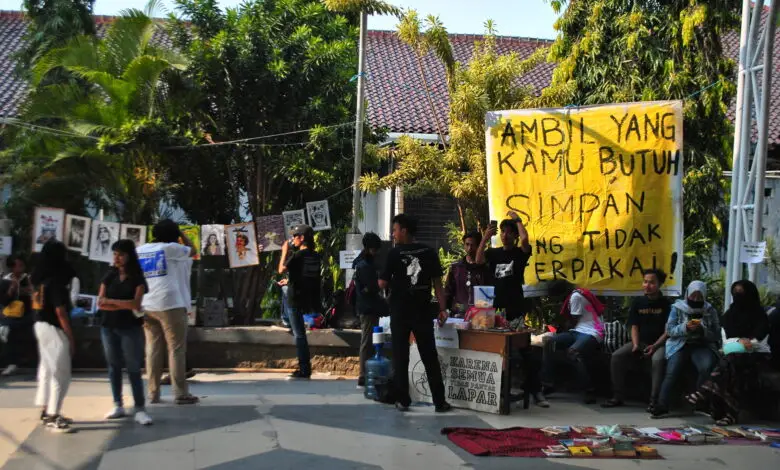 Ada Pasar Gratisan di Taman Kreatif Joglo Cianjur
