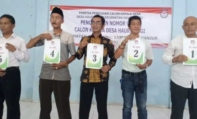 Ada Protes, Pengundian Nomor Calon Kades Haurwangi Mundur 3 Hari