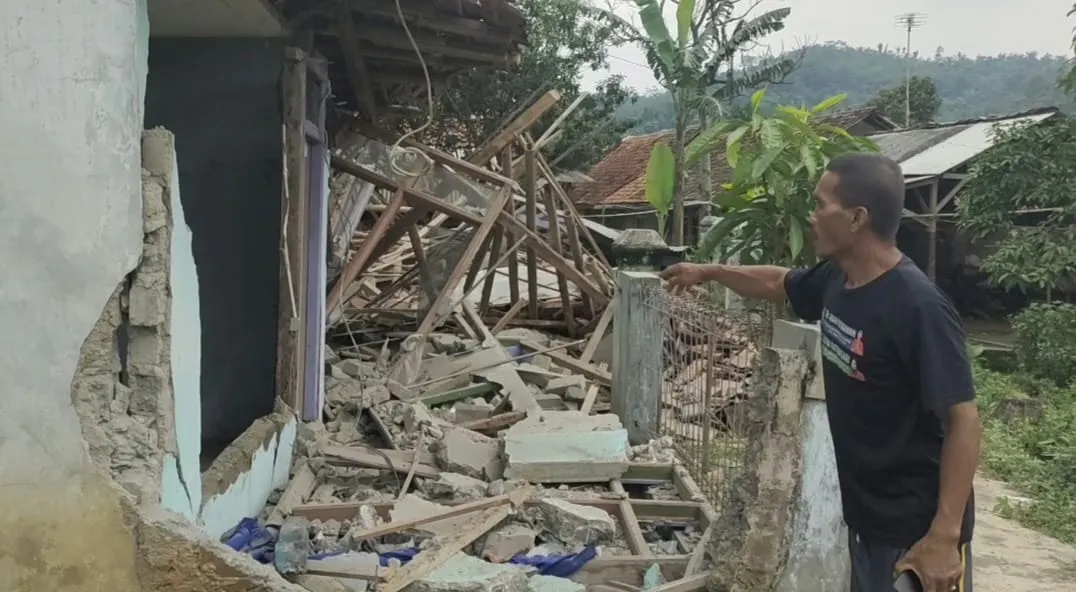 Ancaman Longsor di Cianjur Selatan, Warga Diminta Tingkatkan Kewaspadaan