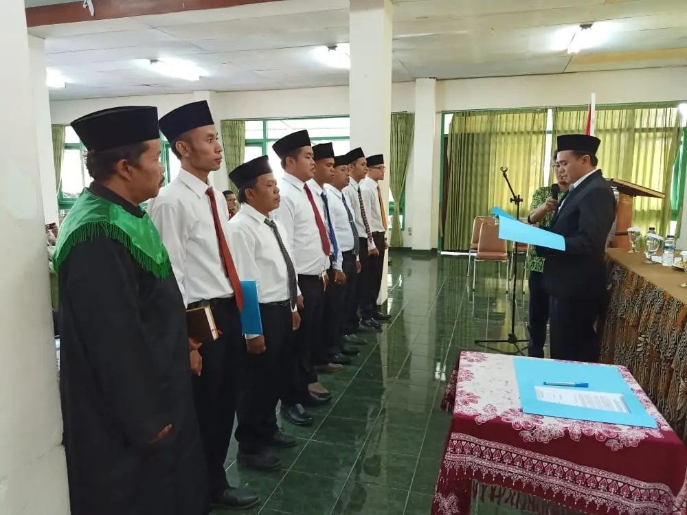 Anggota Panwaslu Tingkat Desa Dilantik
