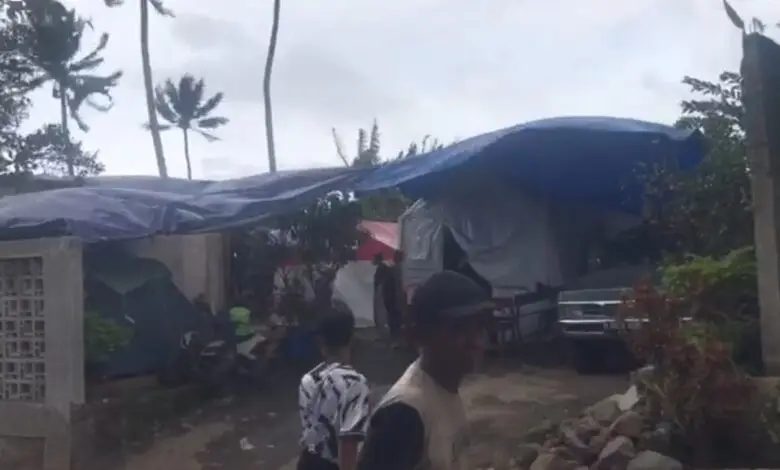 Angin Kencang Warga Nagrak Tertimpa Lemari