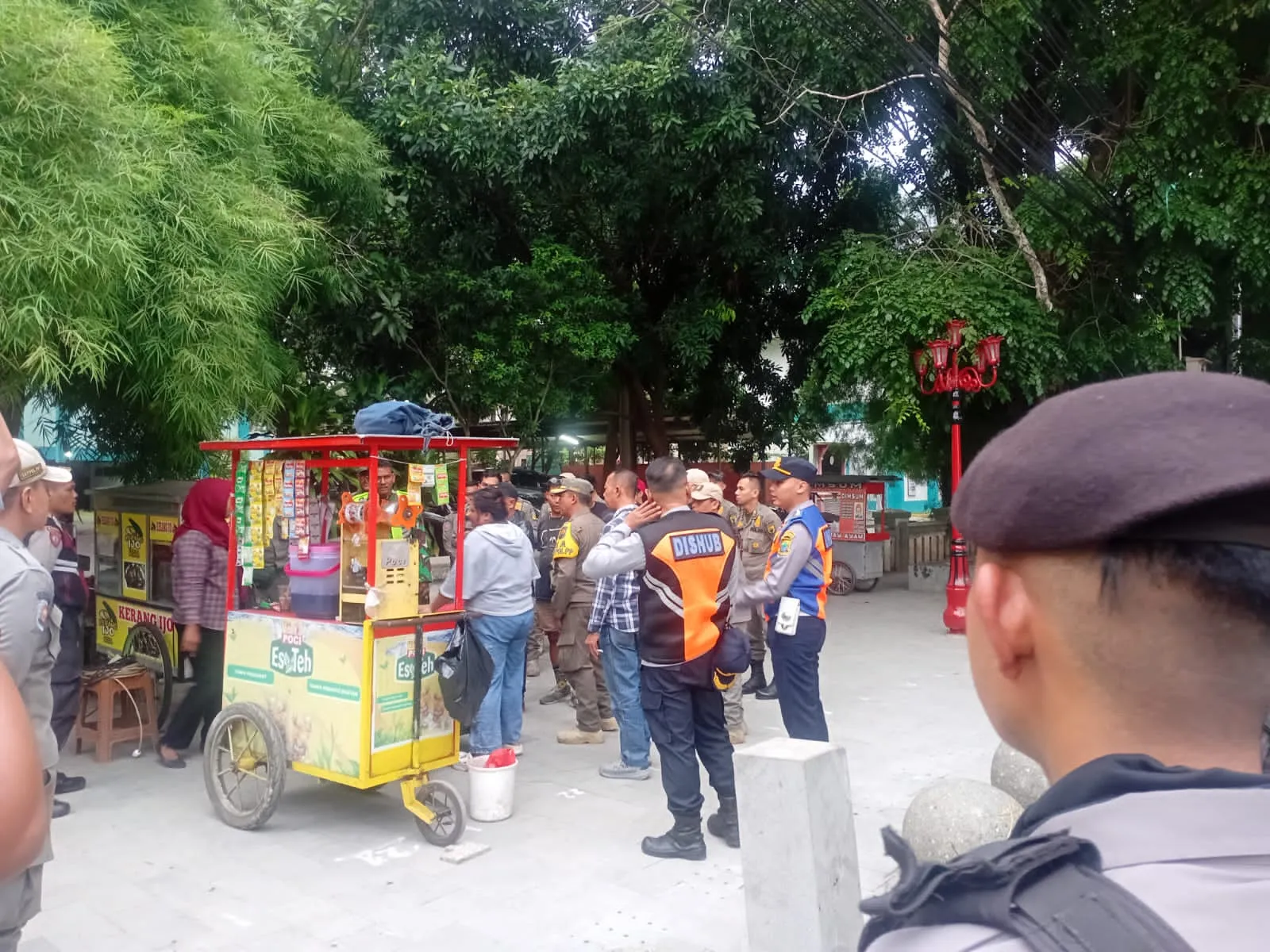 Antisipasi Kemacetan, PKL Jalan Siliwangi Ditertibkan