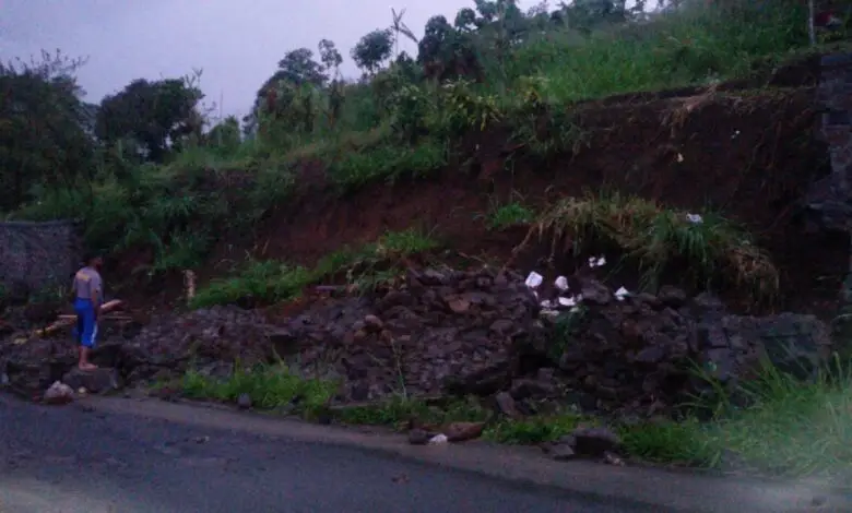 Banjir dan Longsor Terjang Cipanas, Pemakaman di Batulawang Terancam