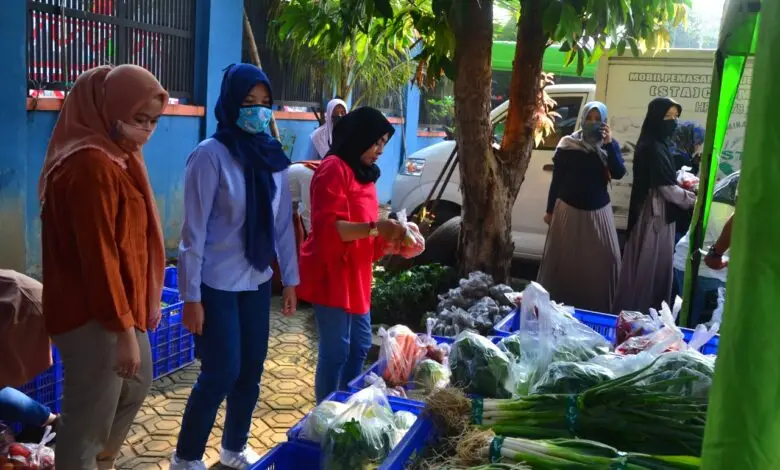 Bantu Ekonomi Petani, Dinas Pertanian Cianjur Rutin Gelar Pasar Segar