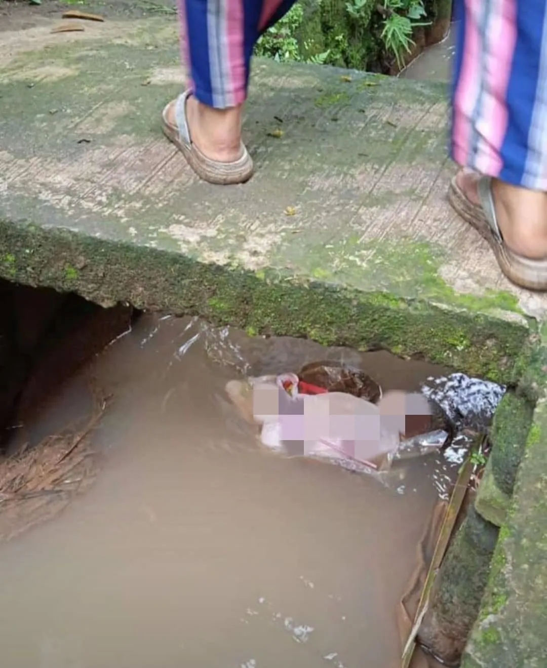 Bayi Laki-Laki Ditemukan Mengapung di Selokan Cianjur, Polisi Dalami Motif Pelaku