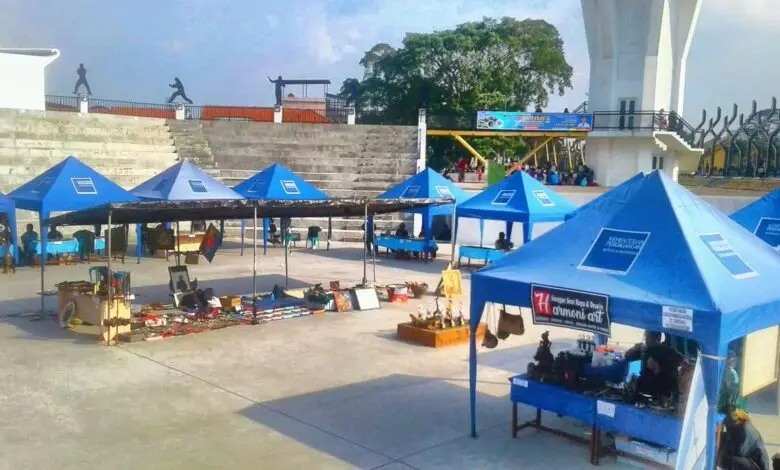 Benda Pusaka dan Antik Dipamerkan di Alun-alun Cianjur