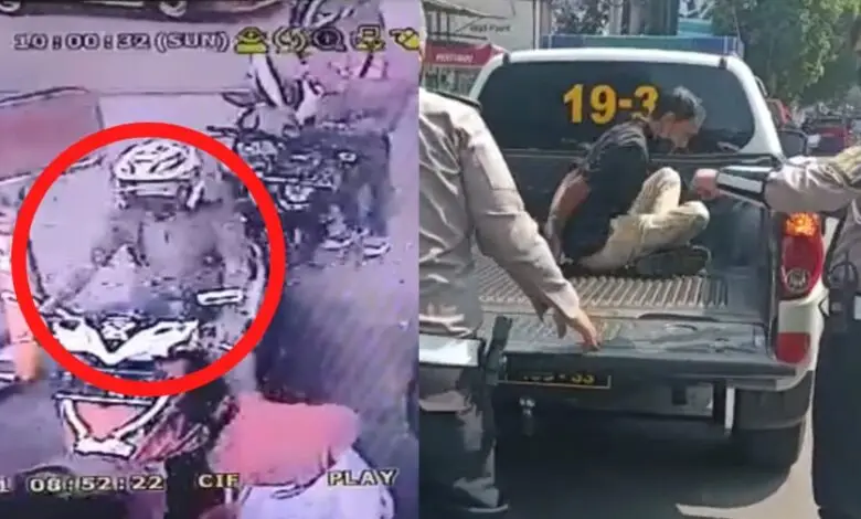 Berani-beraninya Antrean Lagi Ramai, Seorang Pria Jambret Uang Operator SPBU di Cianjur