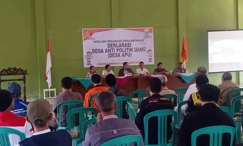 Bapilu Cianjur Gelar Deklarasi Anti Politik Uang