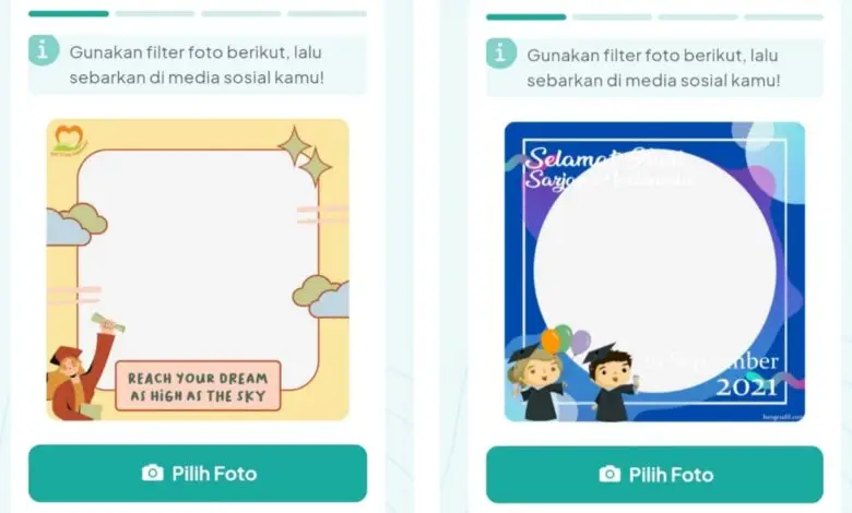 Berikut Bingkai Foto Twibbon Hari Sarjana Nasional
