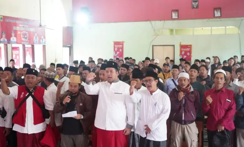 Bersama HISNU Kang Arief Rachman Hadiri Undangan Maulid Nabi di Cianjur