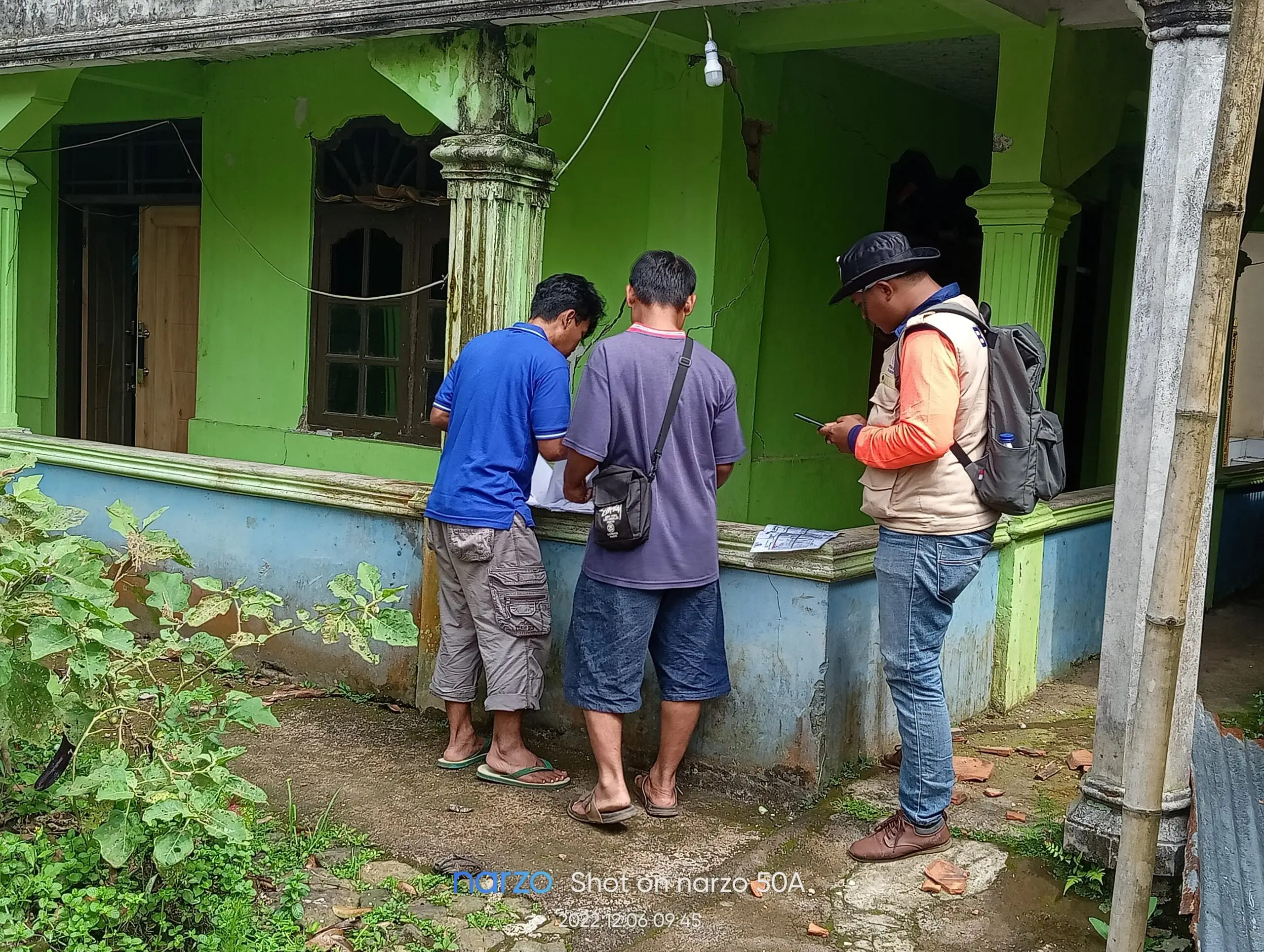 BNPB Lakukan Pendataan Rumah Terdampak Gempa di Cugenang