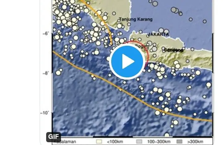 Breaking News! Gempa Bayah Banten Dirasakan Warga Cianjur