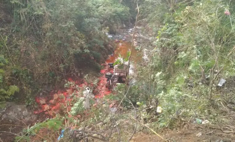 BREAKING NEWS: Truk Masuk Jurang di Cibeureum