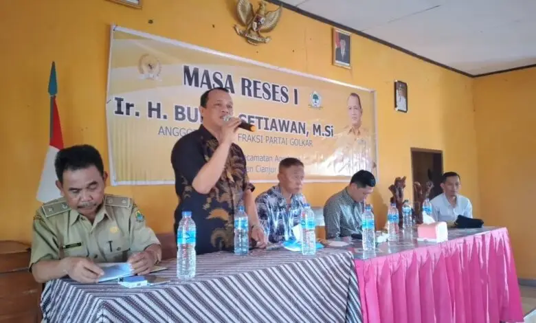Budhy Setiawan: Golkar Ingin Kembalikan Cianjur Sebagai Lumbung Pangan