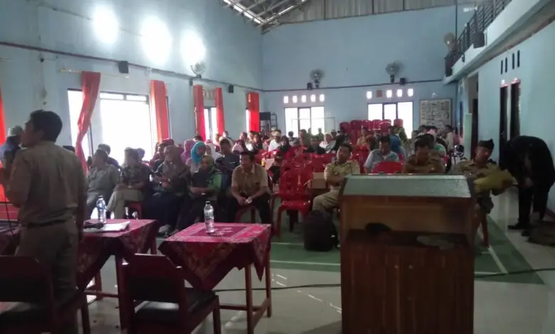 Calon Kades dan Panitia Pilkades Ikuti Bimtek Tungsura
