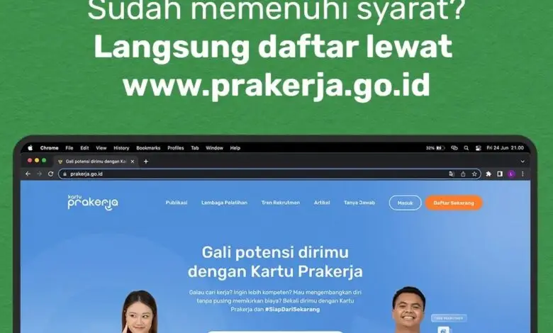 Gelombang 46 Dibuka, Ini Cara Daftar Prakerja di prakerja.go.id