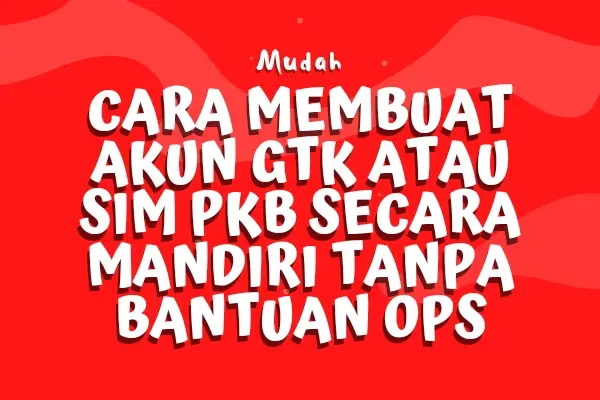 SIM PKB Login | Halaman Login Guru Penggerak