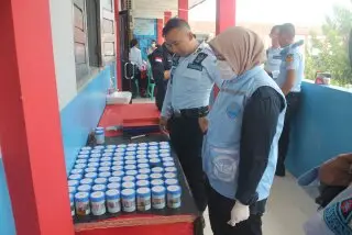 Cegah P4GN di Lapas Cianjur, 87 Petugas Jalani Tes Urine
