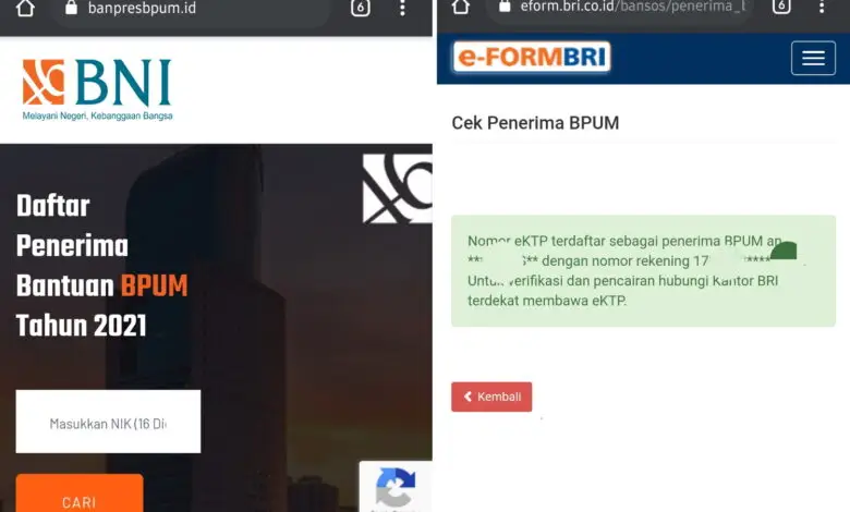 Cek Penerima BPUM BNI dan BRI, Lengkap dengan Syarat dan Cara Daftar