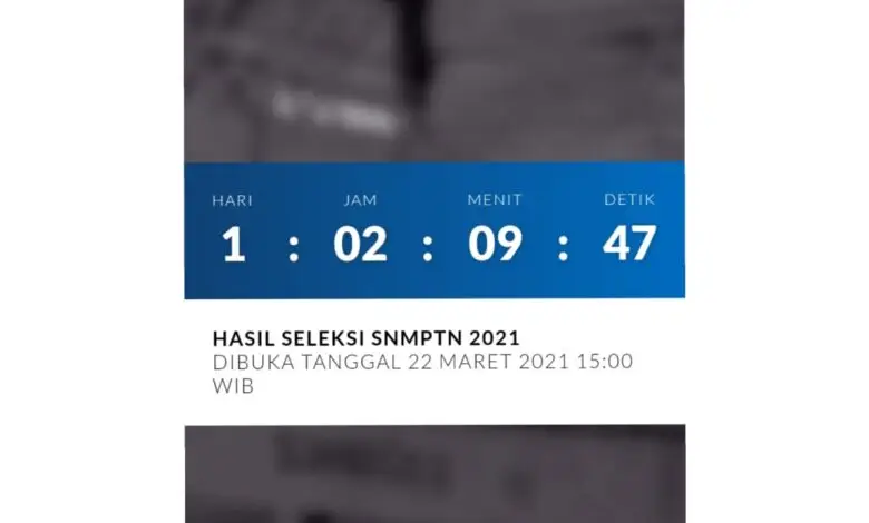 Cek Pengumuman SNMPTN 2021 di Laman pengumuman-snmptn.ltmpt.ac.id