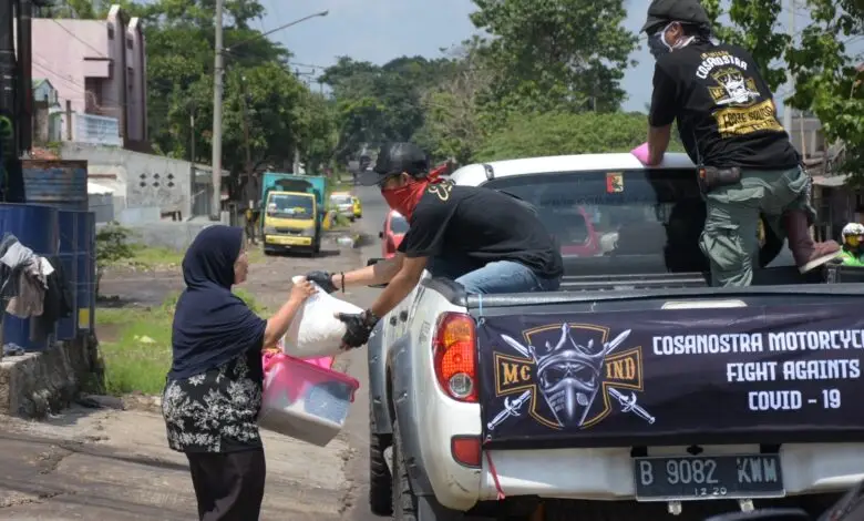 CNMC Region Cianjur Bagikan Sembako