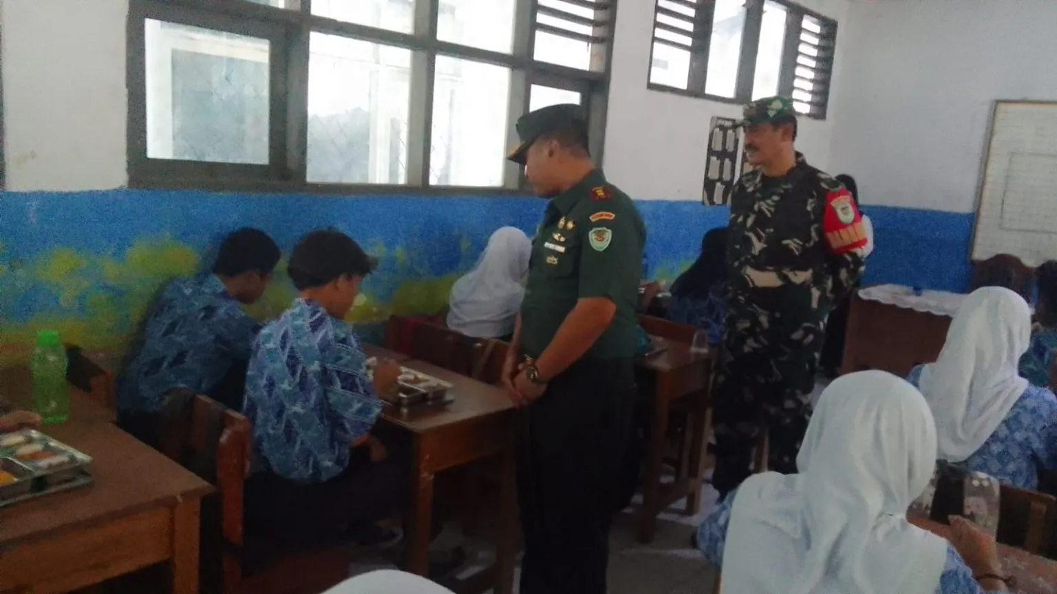 Dandim 0608 Cianjur Pastikan Program Makan Bergizi Gratis Berjalan Optimal