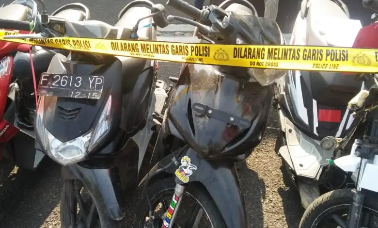 Dari Parkiran Sampai Kamar Kos, Ini 23 Tempat Pencurian Motor di Cianjur