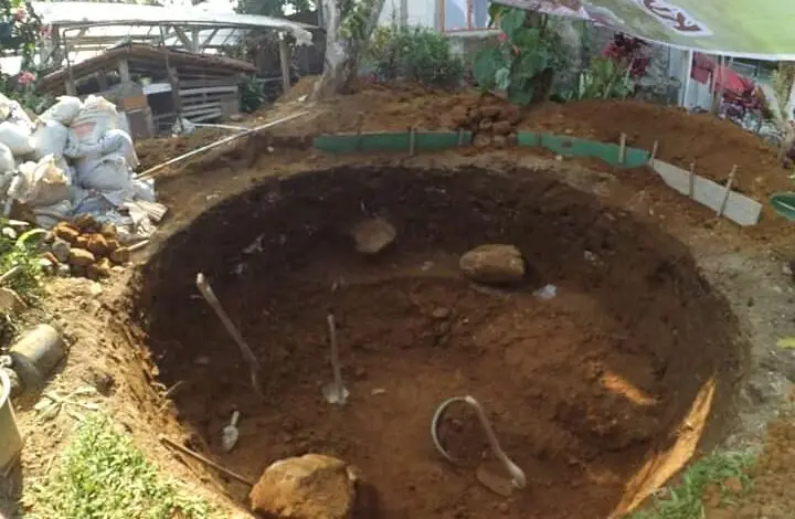 Desa Sindanglaya Bangun Reaktor Biogas