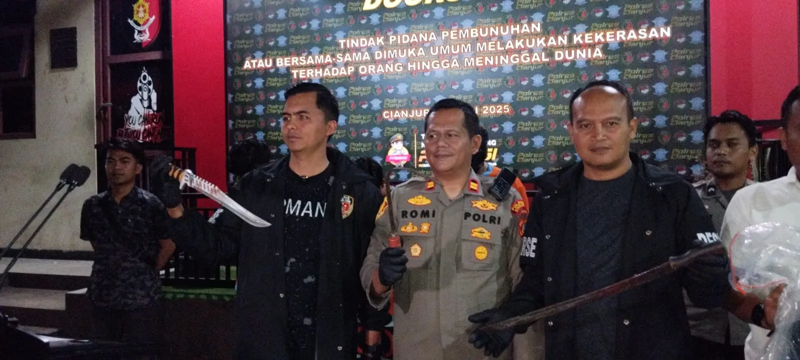 Dipicu Saling Tantang di Medsos, Konflik Antarkampung Cianjur Renggut Nyawa, Polisi Bekuk Tiga Tersangka
