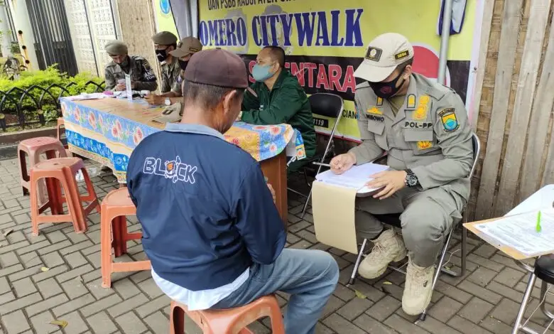 Disiplin Prokes Mulai Menurun, Operasi Yustisi Makin Gencar Dilakukan di Cianjur
