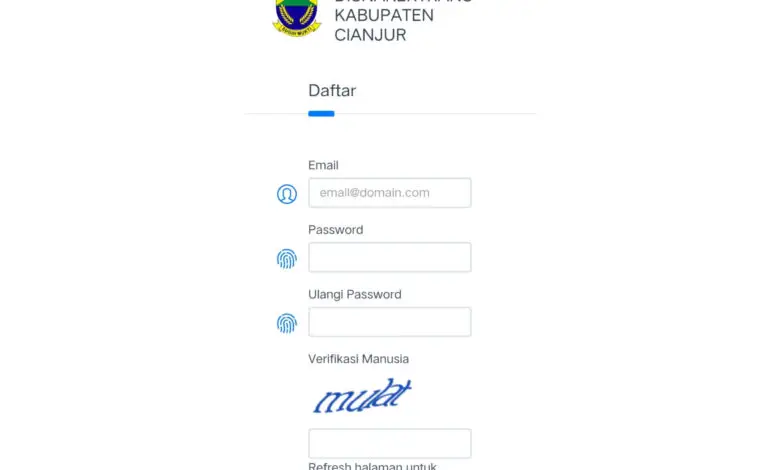 disnakertrans.cianjurkab.go.id/daftar, Cara Membuat Kartu Kuning atau AK1 Online di Cianjur
