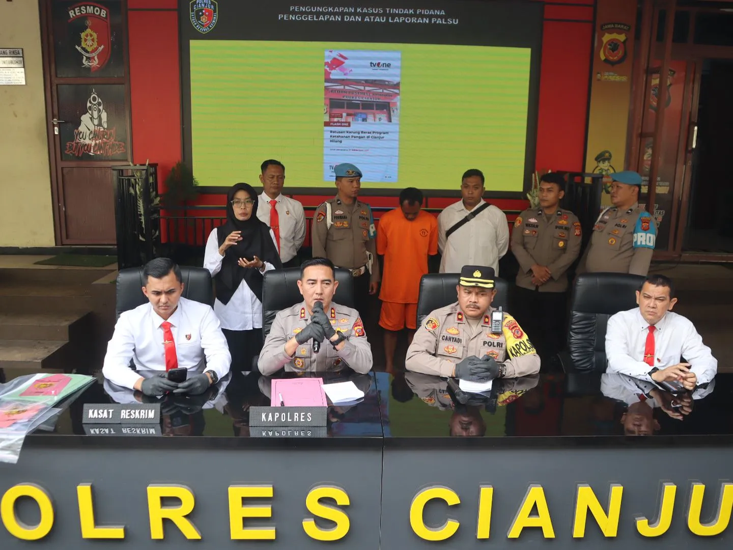 DJ Ketua RW Desa Sukamaju Ditangkap Polisi Usai Korupsi Beras Ketahanan Pangan