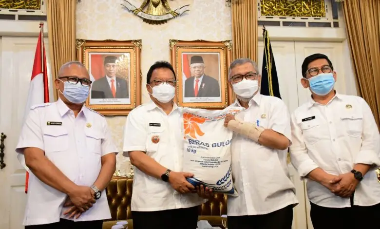 DKPP Jabar Salurkan Bantuan 19 Ton Beras untuk Korban Bencana Cianjur Selatan