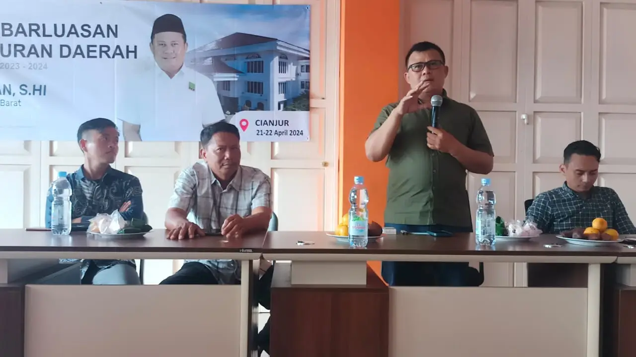 Dorong Kesadaran Pemahaman Perda Jabar, Asep Suherman Gencar Sosialisasi di Cianjur