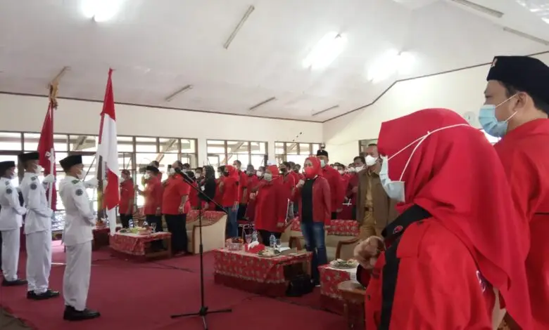 DPC PDI Perjuangan Cianjur Gelar Pelatihan Penggalangan Penguasaan Teritorial