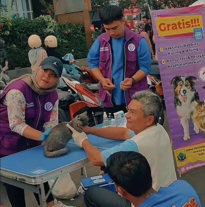 DPKHP Cianjur Hadirkan Layanan Kesehatan Hewan Rutin di CFD