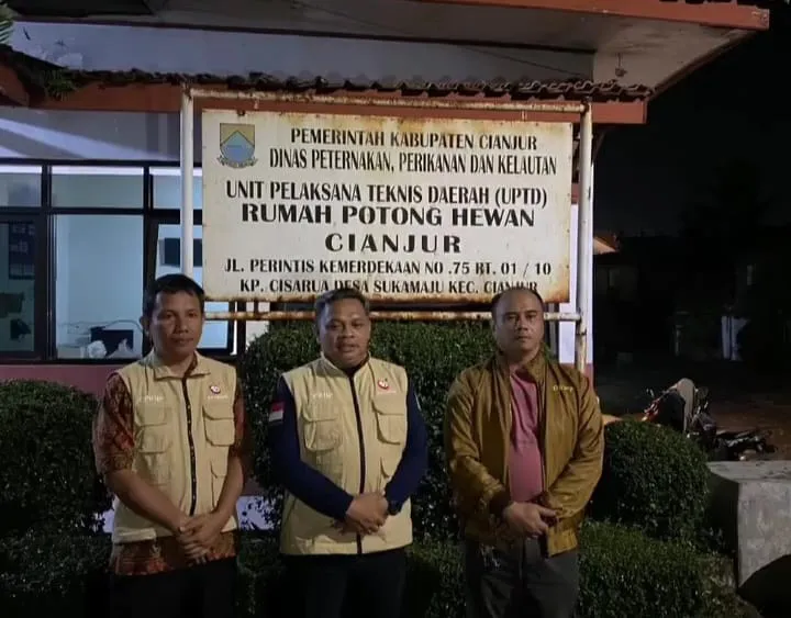 DPKHP Cianjur Kawal Audit Halal LPPOM MUI di Rumah Potong Hewan