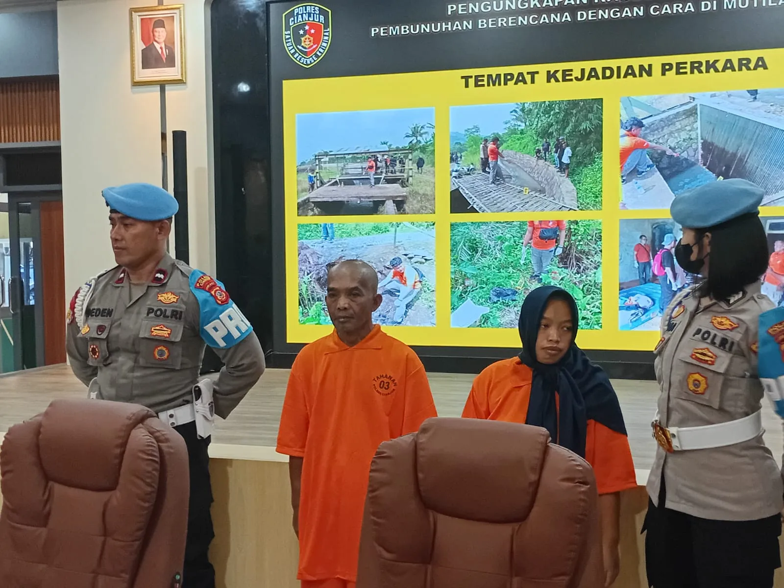 Dua Anggota Keluarga Bunuh Ibu dan Anak di Sukaresmi Cianjur, Polisi: Korban Dimutilasi Hingga Dibakar
