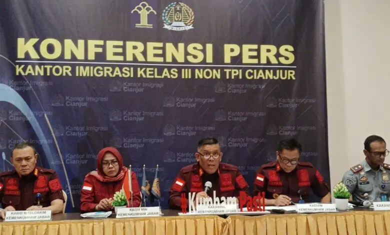 Dua Orang WNA Asal Nigeria Ditangkap Kantor Imigrasi Cianjur Karena Overstay Visa