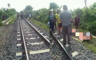 Duduk di Rel, Pria di Maleber Tewas Tertabrak KA Siliwangi