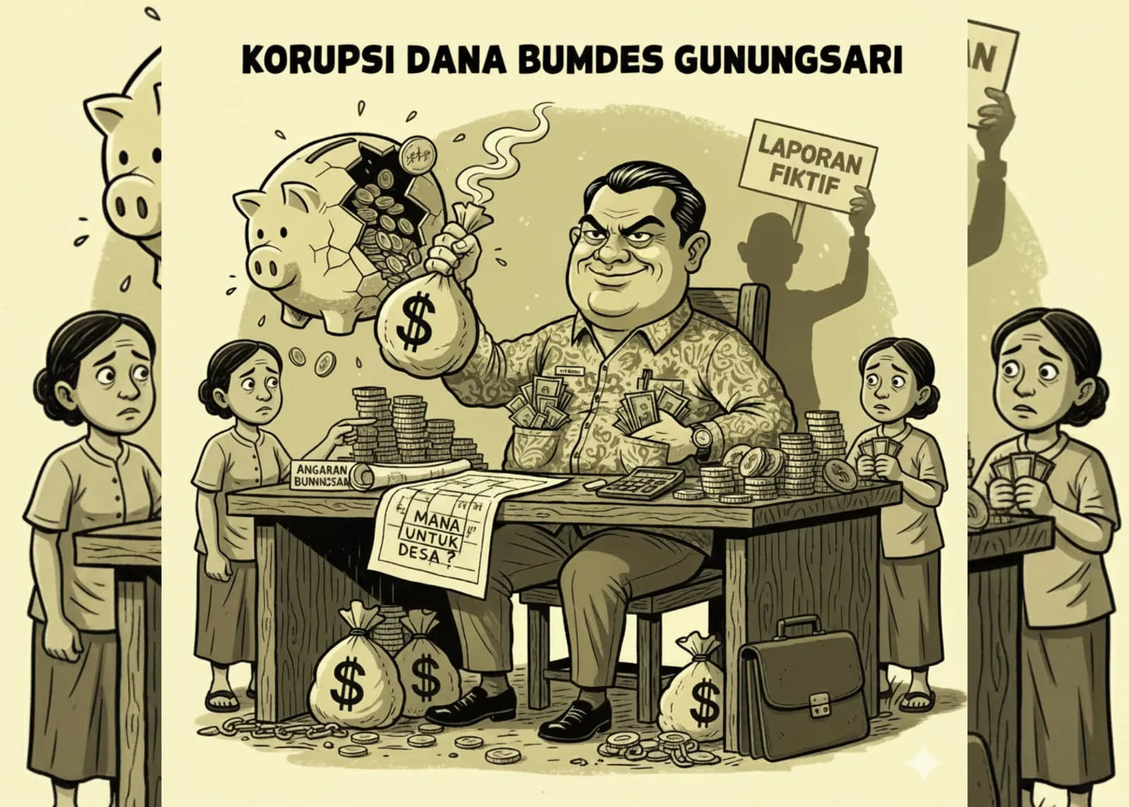 Dugaan Korupsi BUMDes Gunungsari Sukanagara Mencuat, Kerugian Ditaksir Capai Rp 120 Juta