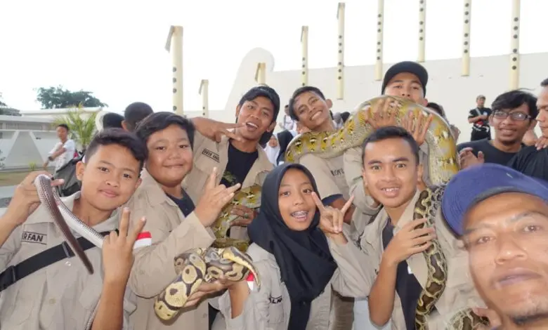 Edukasi Reptil Bareng Komunitas Alakadar Reftile