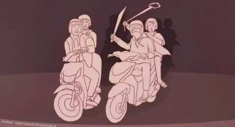 Empat Begal Sadis Ditangkap, Satu Tewas Digebukin Massa
