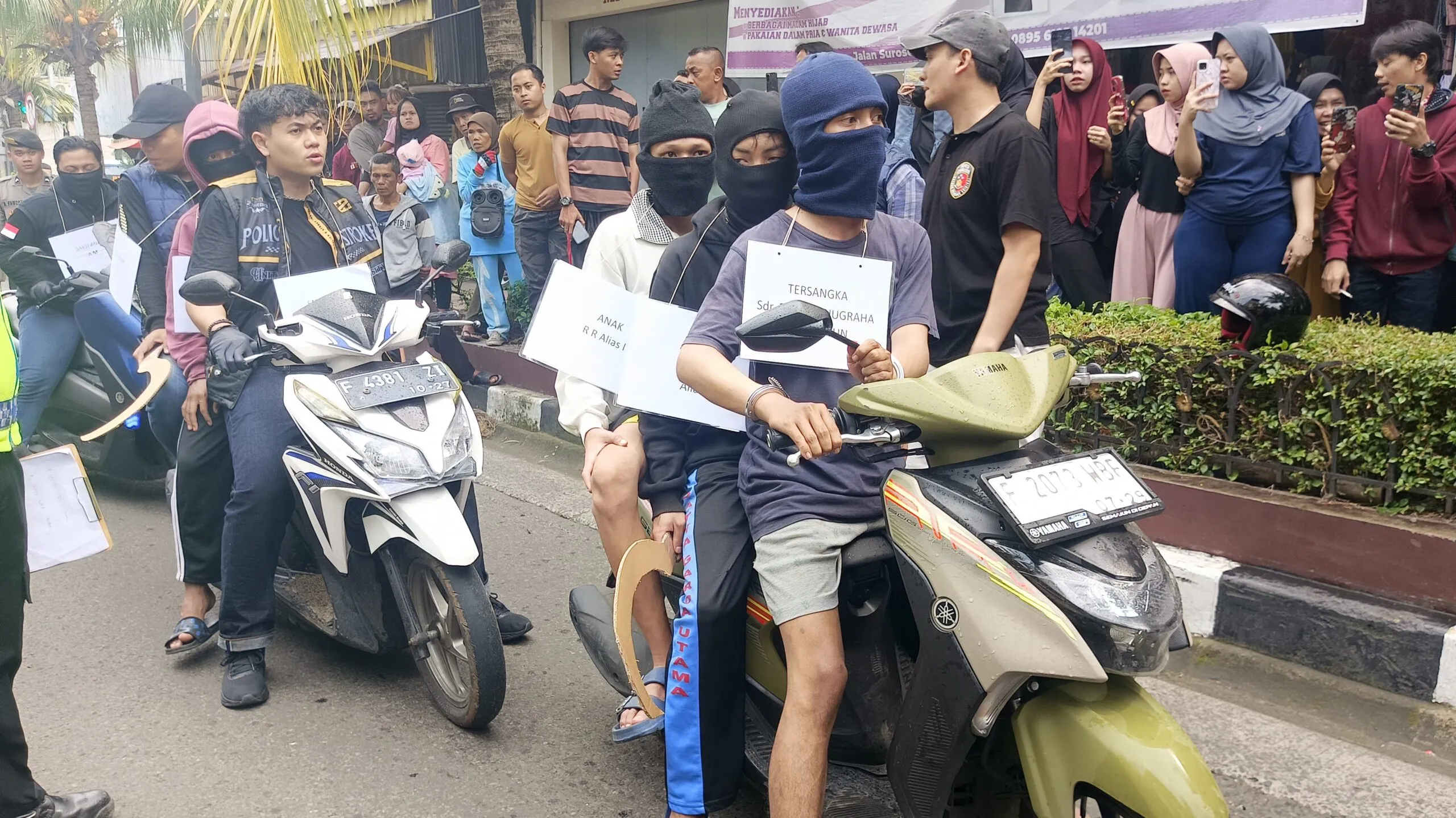 Empat Pelaku Kejar-Kejaran Bersenjata Tajam di Cianjur Ditangkap, Dua DPO Masih Diburu